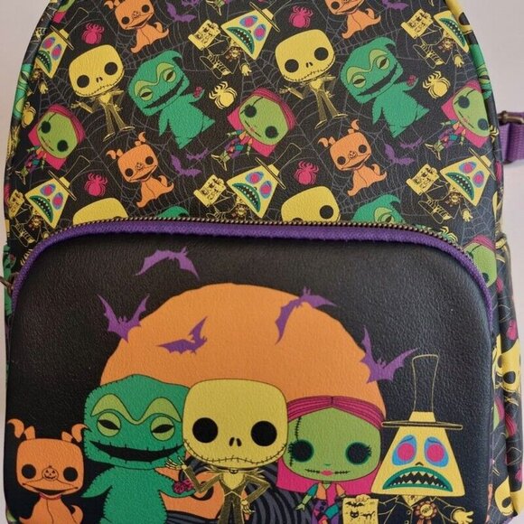 Funko Pop Disney MINI Backpack The Nightmare Before Christmas 11" x 9" Ages 8+ - Picture 2 of 6